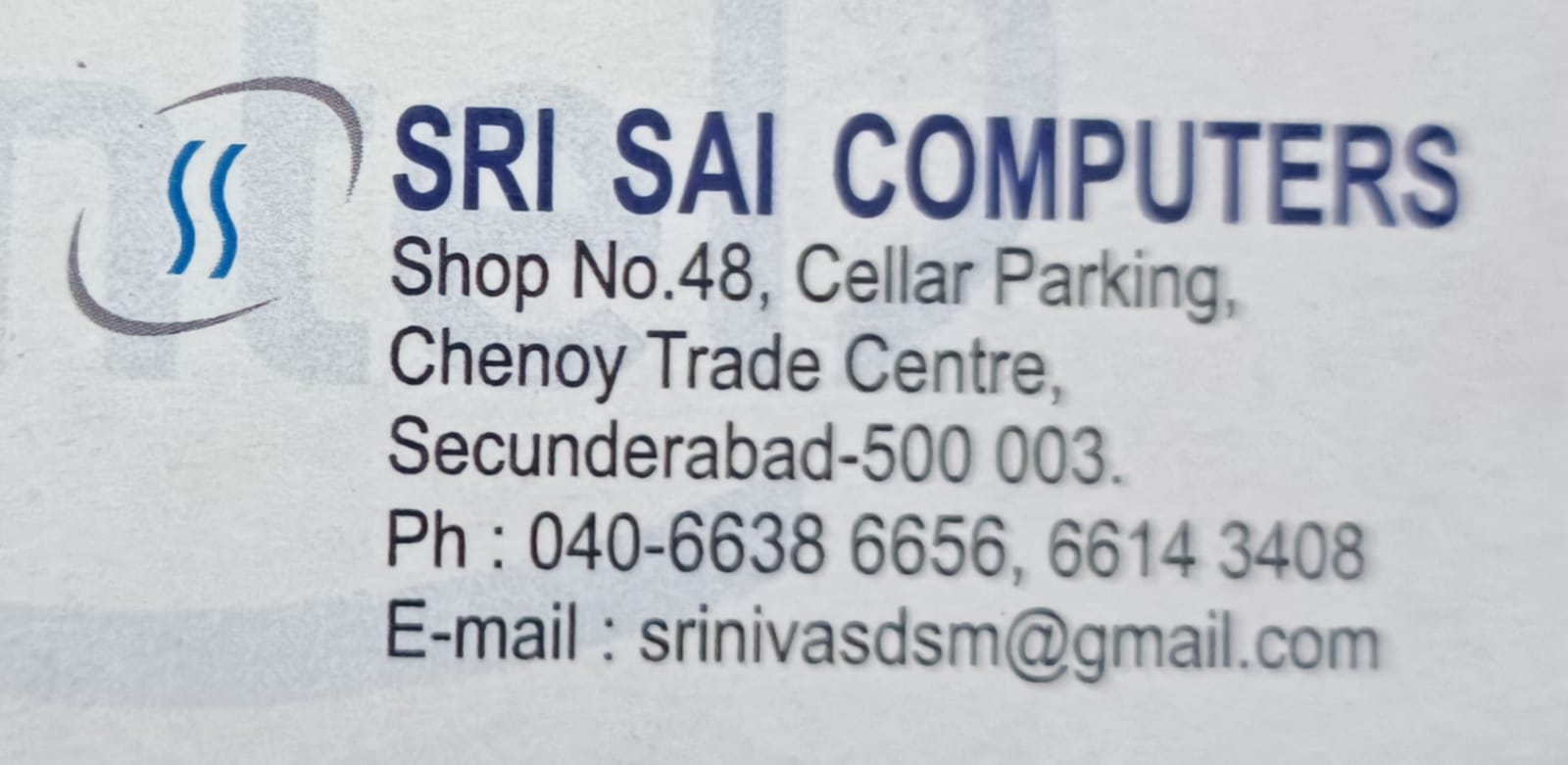SRI SAI COMPUTERS