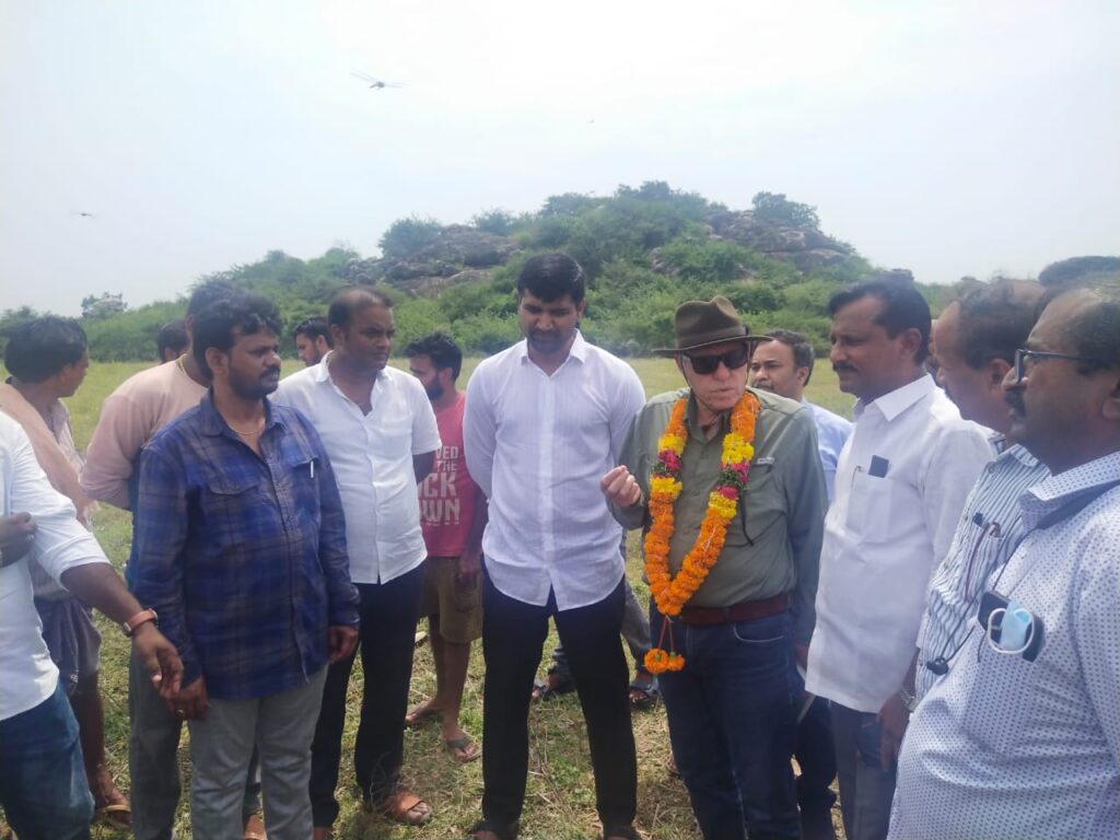 Farmers in Palnadu are benefited by the efforts of MP Lau Shrikrishna Devarayalu