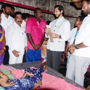 చిన్నారి ఆరోగ్యానికి సీఎంభరోసాMLA శిల్పారవి