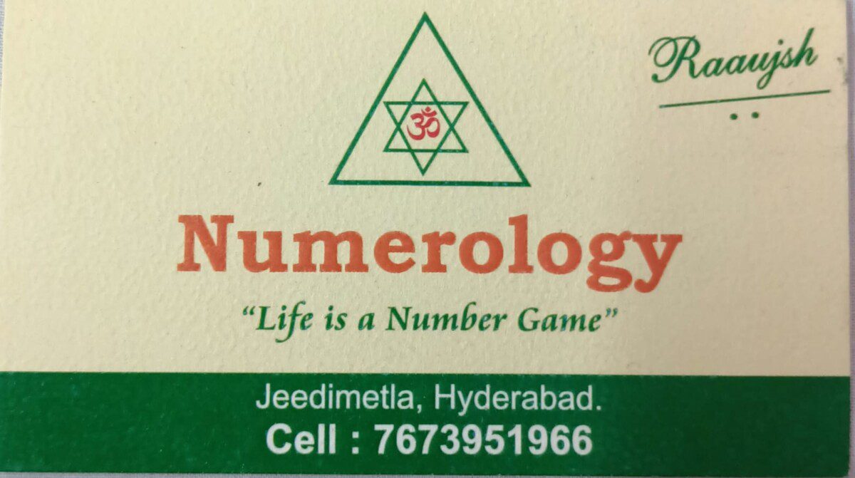 NUMEROLOGY “Life is a Number Game”