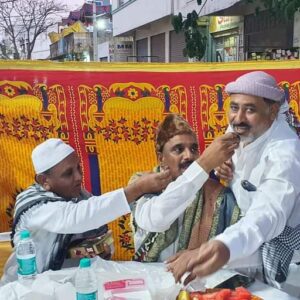 రంజాన్ మాసం పర్వదినం ను పురస్కరించుకుని హఫీజ్పెట్ డివిజన్ పరిధిలోని హఫీజ్పెట్