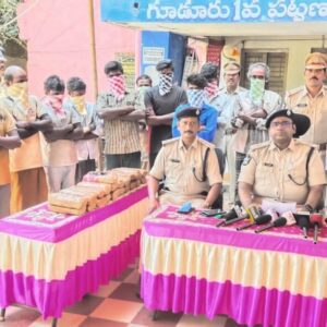 మాధక ద్రవ్యాల పై ఉక్కుపాదం.