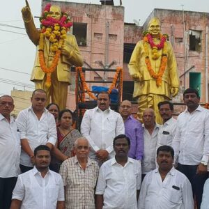 బడుగు బలహీన వర్గాల ఆశాజ్యోతి, భారత రాజ్యాంగ పితామహుడు డాక్టర్ బి.ఆర్.అంబేద్కర్ 132వ జయంతి