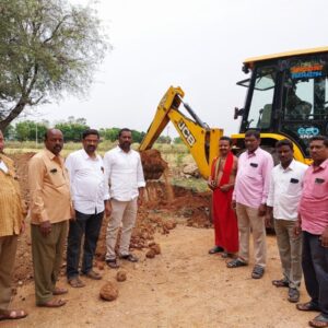 ఉత్సవాల ఏర్పాట్లను ప్రారంభించిన మున్సిపల్ చైర్మన్