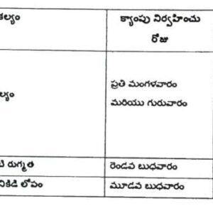 సదరం క్యాంప్ లని సద్వినియోగం చేసుకోవాలి