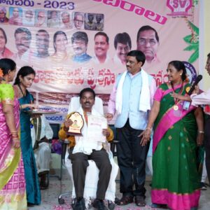 నాశబోయిన నరసింహకు కవి శేఖర బిరుదు