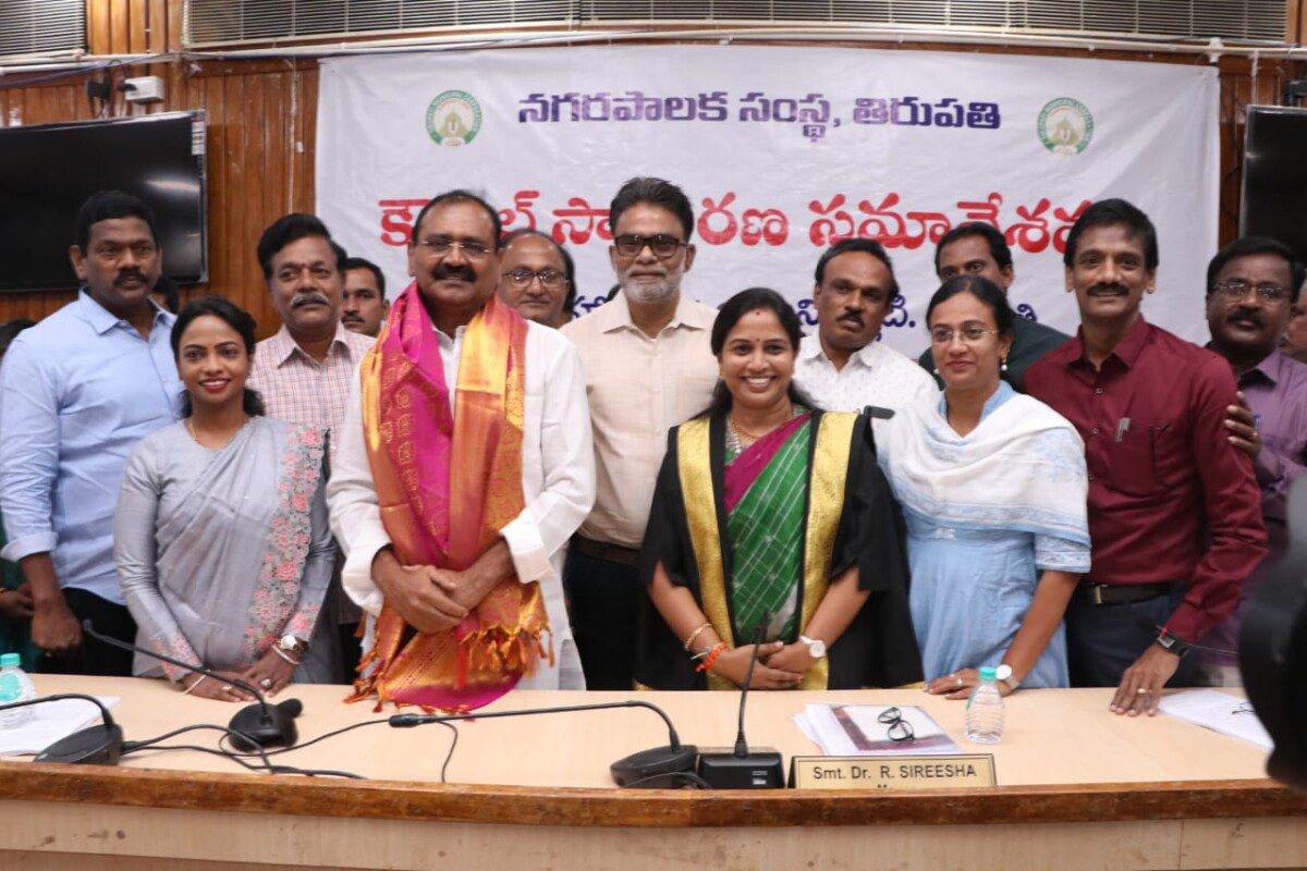 తిరుపతి ప్రజల ఉన్నతికి కృషి చేద్దాము – ఎమ్మెల్యే భూమన కరుణాకర రెడ్డి