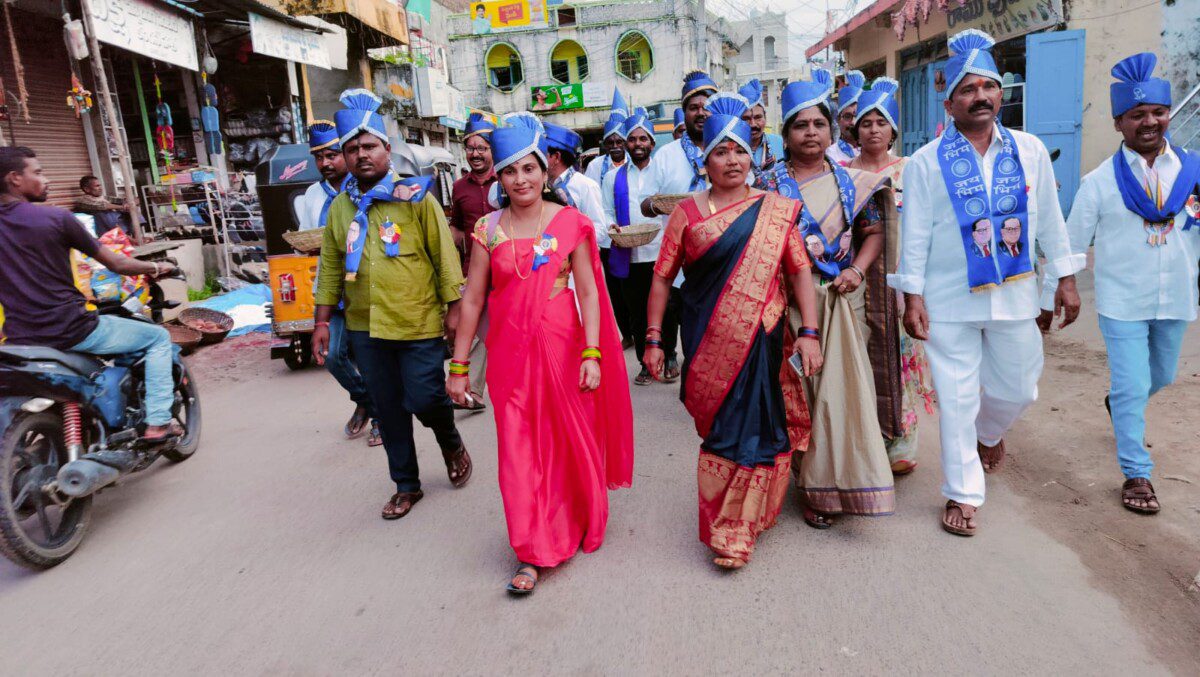 చెన్నూరు మండల కేంద్రం లో నేతకాని పొలాల పండుగ జాతర జరిపిన నేతకాని నాయకులు