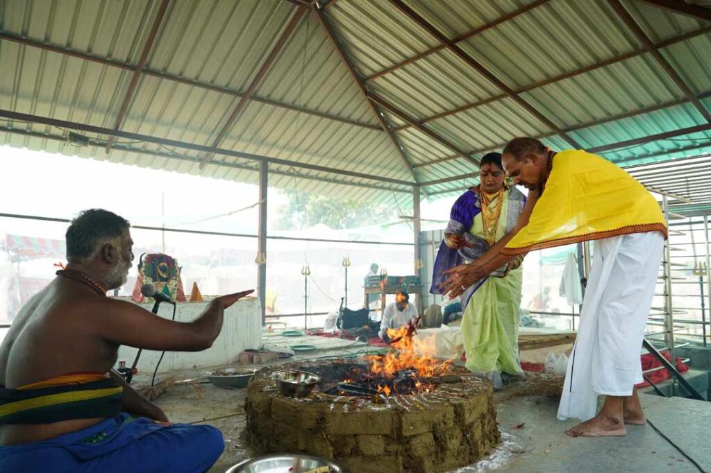 Shivashankari Shubhamangala Maha Yajna at Trikonasundari Temple