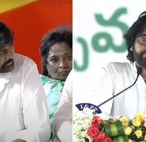 తమ్ముడి ప్రమాణ స్వీకారం.. అన్న ఆనందం