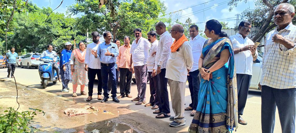 హైదర్ నగర్ డివిజన్ పరిధిలోని హైదర్ నగర్ లో నెలకొన్న మంజీర