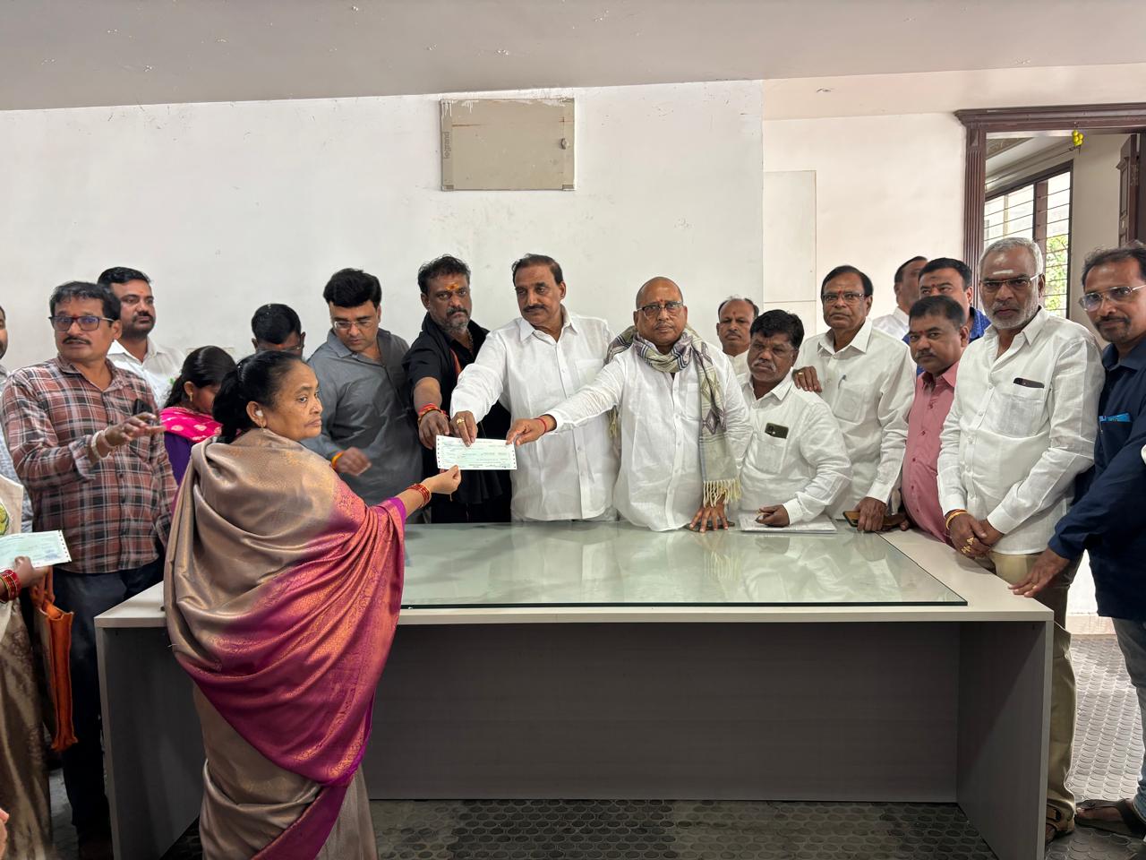 కల్యాణ లక్ష్మి /షాదిముబారక్ పథకం ద్వారా మంజూరైన 55 మంది