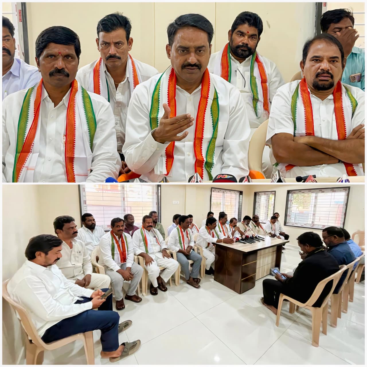 సూర్యాపేటలో గ్రామపంచాయతీ ఎన్నికలపై మీడియా సమావేశం నిర్వహించిన రమేష్ రెడ్డి