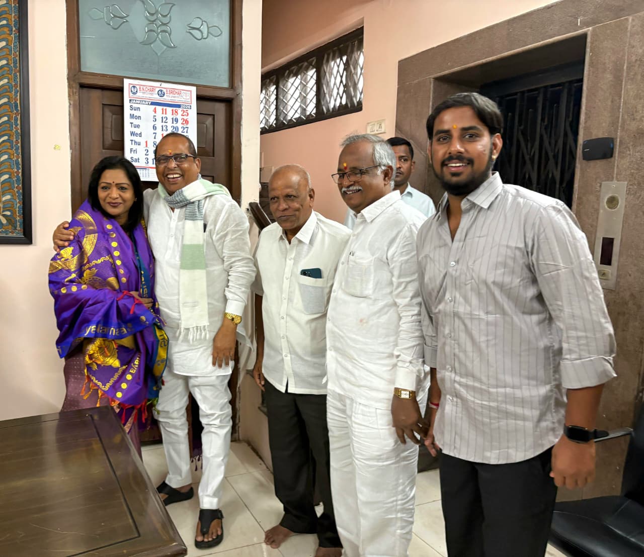 నూతన సంవత్సరం సందర్బంగా GHMC మేయర్ శ్రీమతి గద్వాల్ విజయలక్ష్మి