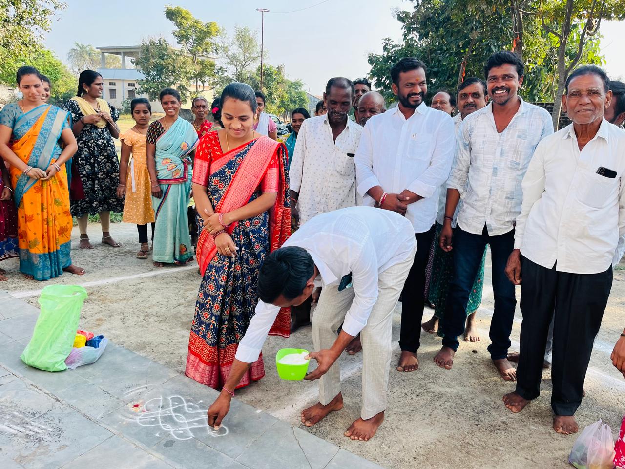 నల్లబెల్లి గ్రామంలో సంక్రాంతి సంబరాలు
