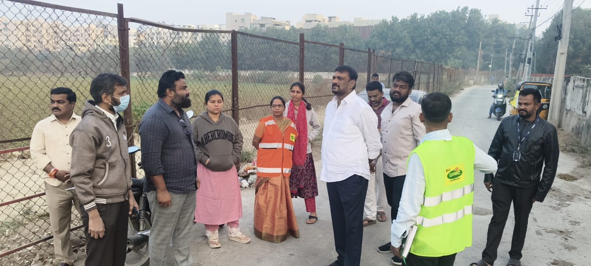 హైదర్ నగర్ డివిజన్ పరిధిలోని అలీ తలాబ్ చెరువు