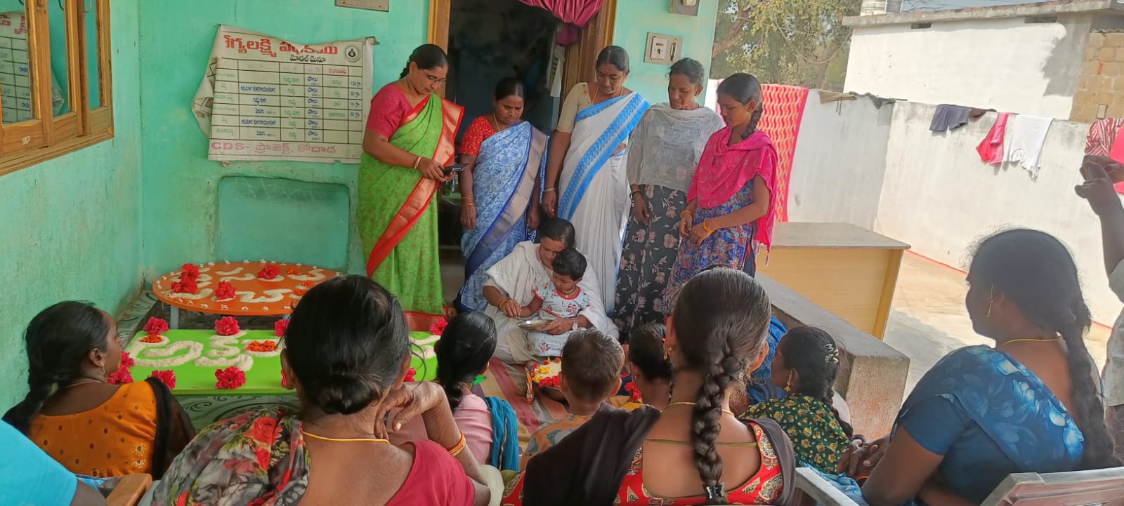 తొగర్రాయి అంగన్వాడి కేంద్రాలలో ఘనంగా వసంత పంచమి వేడుకలు