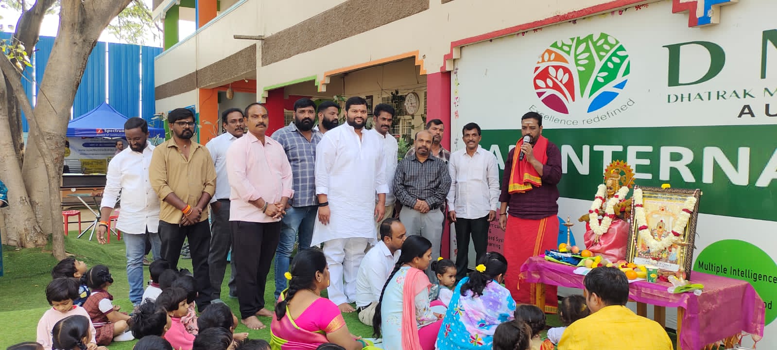 వసంత పంచమి వేడుకలు ఘనంగా నిర్వహించిన లిటిల్ లిల్లీ స్కూల్