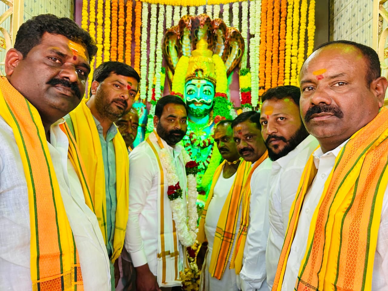 మల్లన్న జాతర సందర్భంగా శ్రద్ధా భక్తులతో భక్తిమయంగా మారిన భౌరంపేట్ గ్రామం….