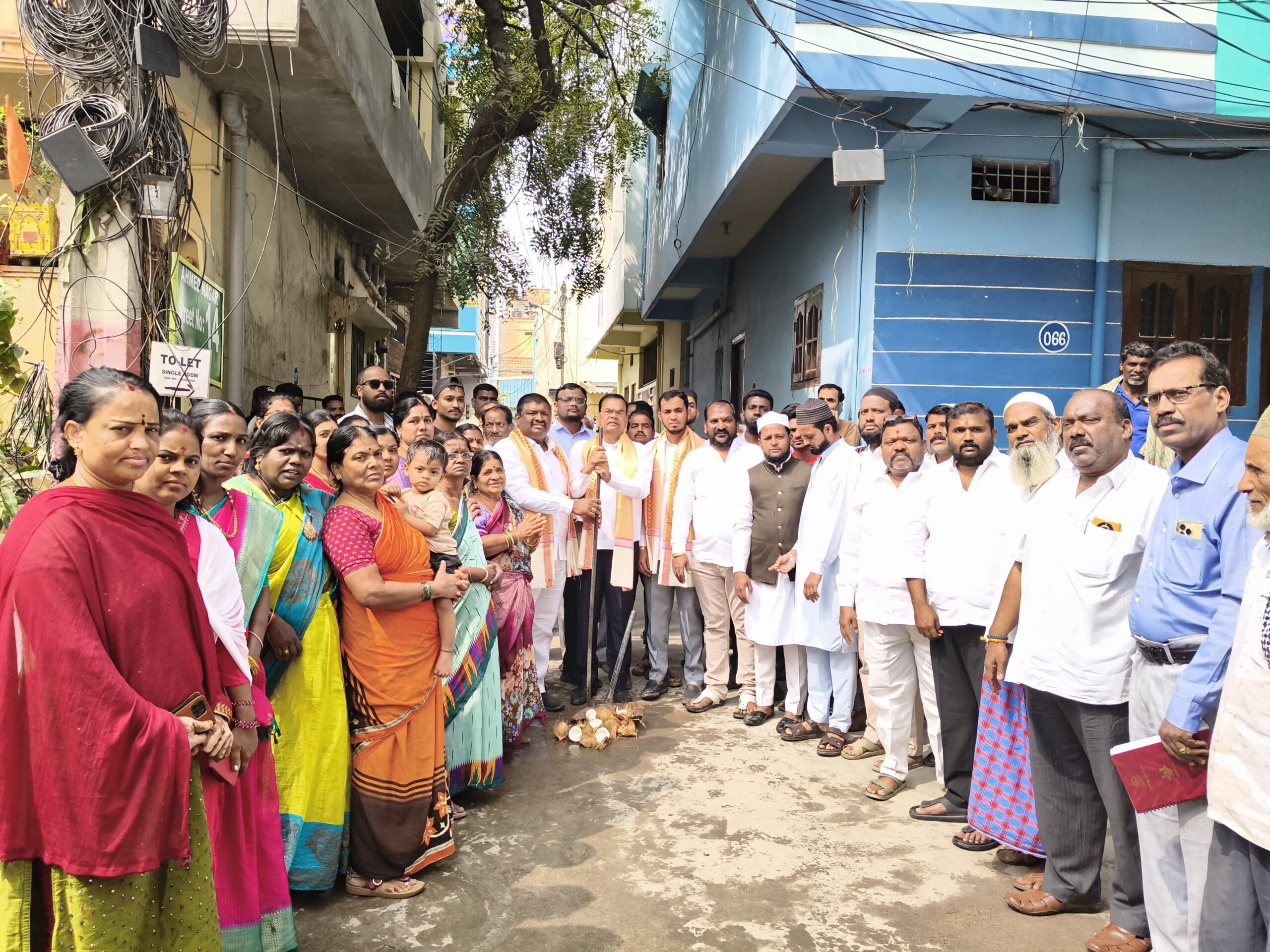 అంబర్ పెట్ డివిజన్ హైమద్ నగర్ లో సుమారుగా 14 లక్షల రూపాయల వ్యయం