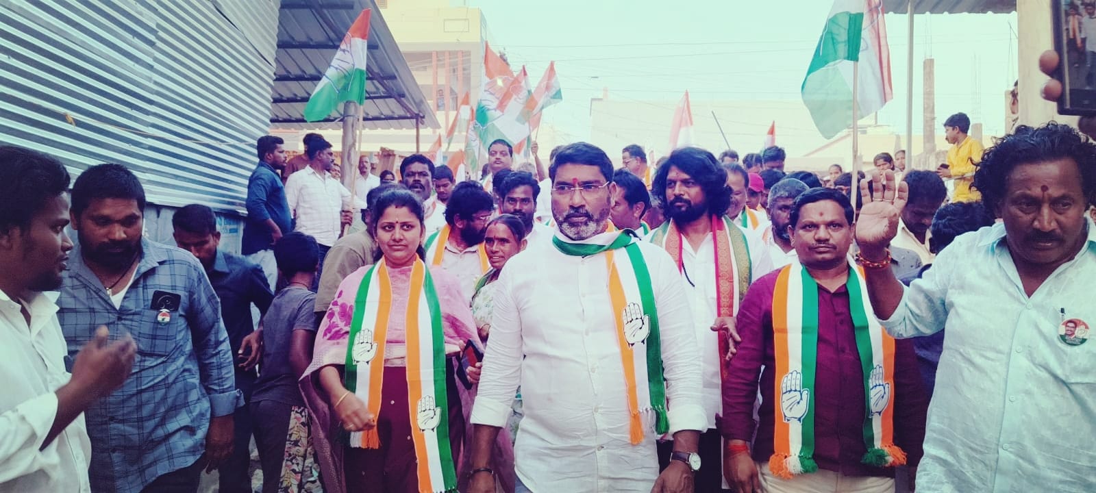 కాంగ్రెస్ పార్టీకి ప్రజా మద్దతు.సంపత్ కుమార్.