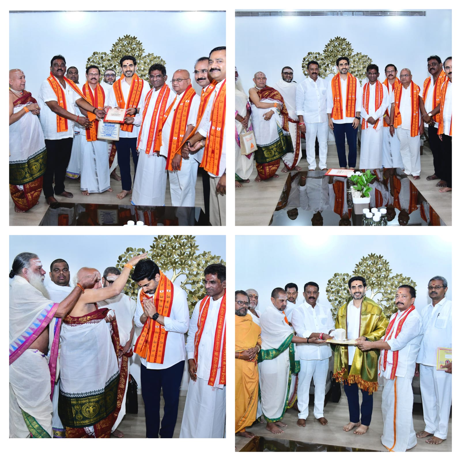 శ్రీశైలం మహా శివరాత్రి బ్రహ్మోత్సవాలకు మంత్రి నారా లోకేష్ కు ఆహ్వానం