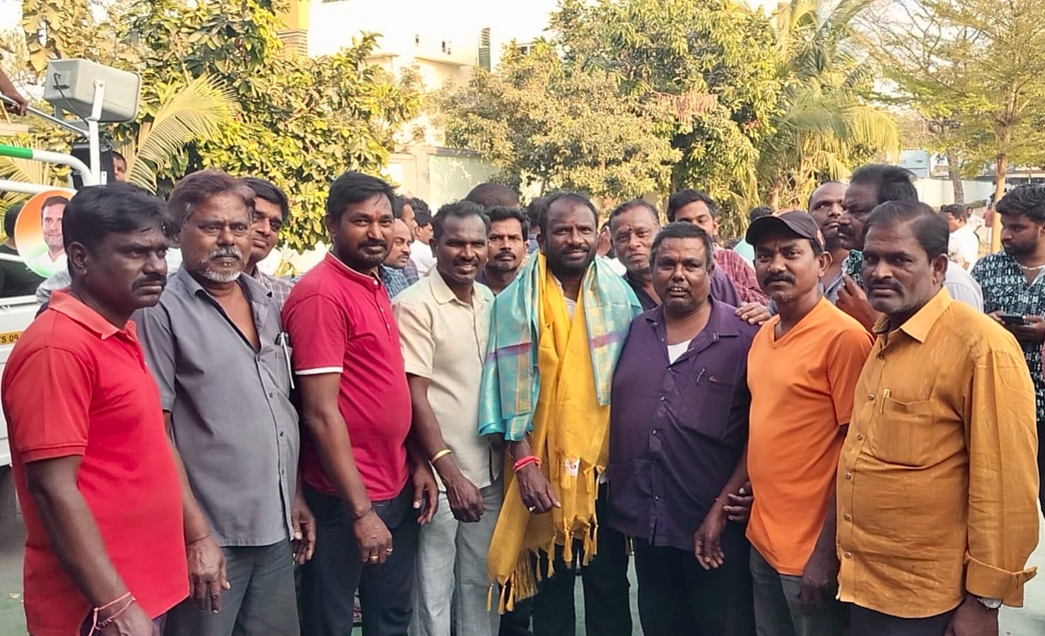 46వ డివిజన్ కార్పొరేటర్ మహంకాళి స్వామికి ఘన సన్మానం…