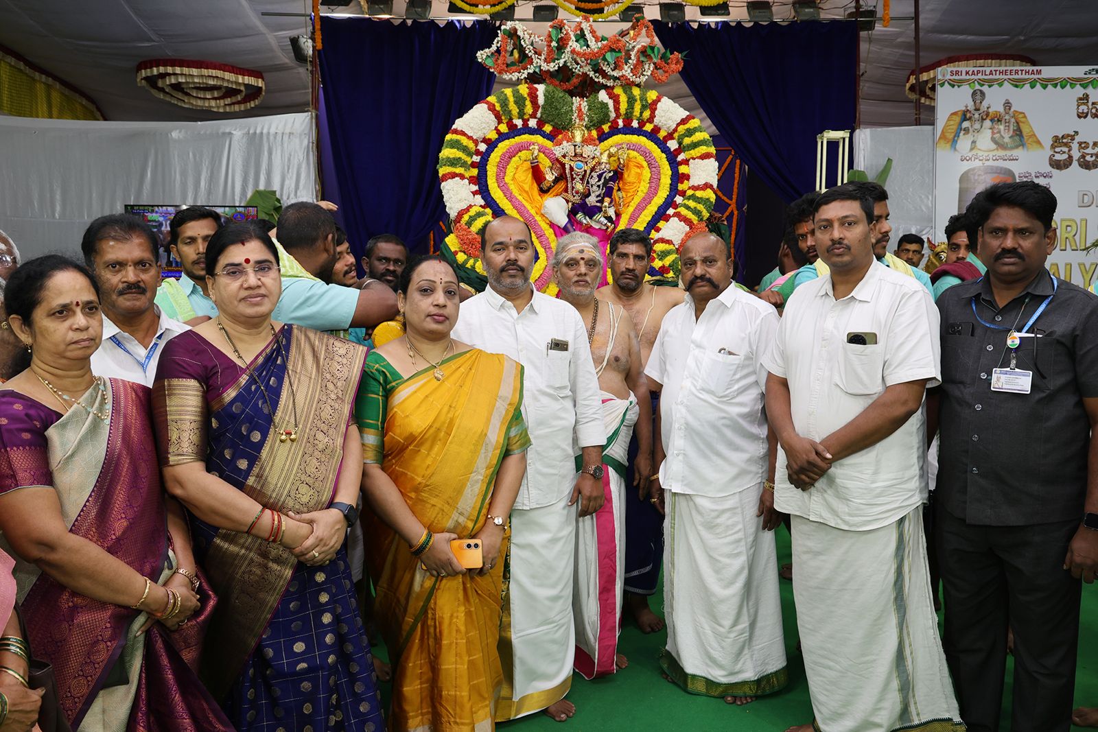 కల్పవృక్ష వాహనంపై కపిలేశ్వరస్వామి