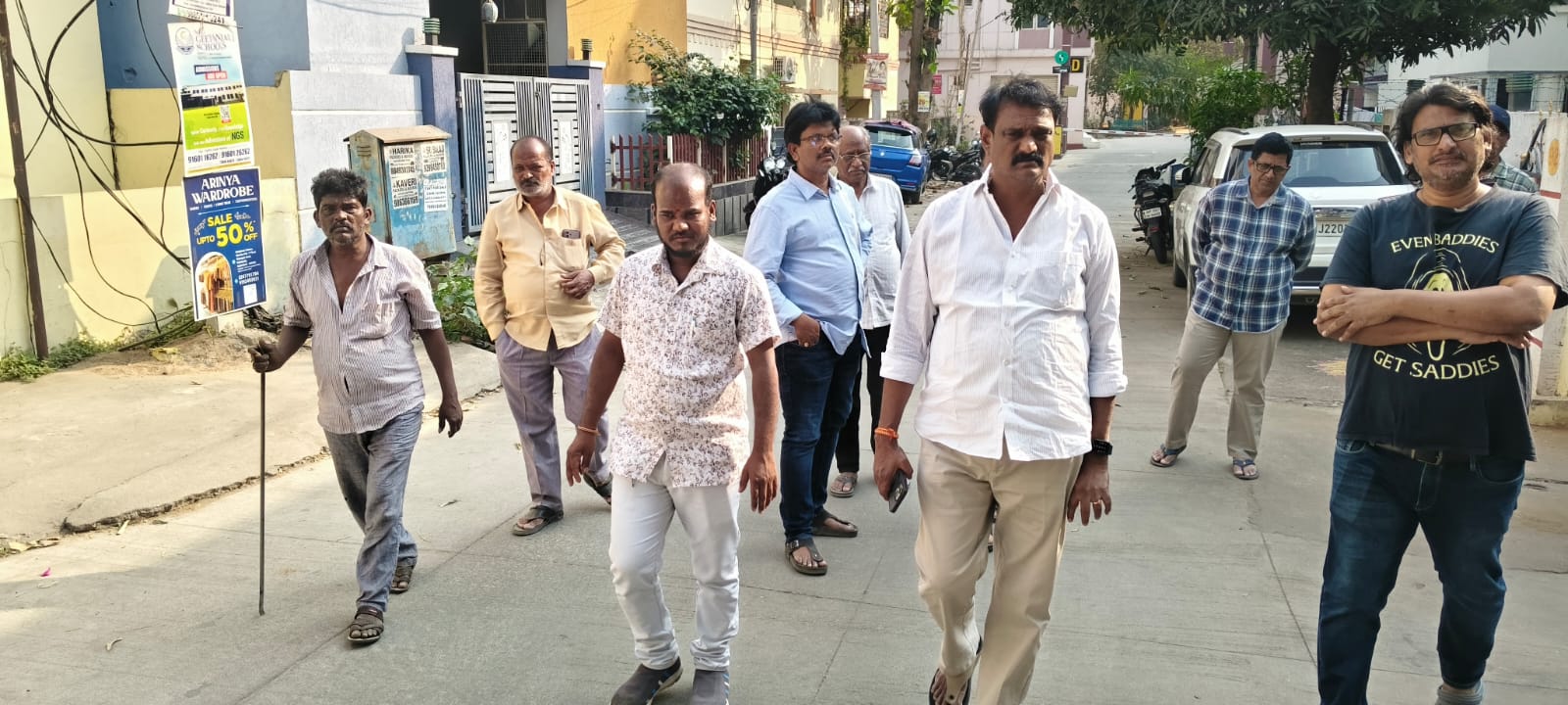 హైదర్ నగర్ డివిజన్ పరిధిలోని బృందావన్ కాలని లో చేపట్టవలసిన, పెండింగ్