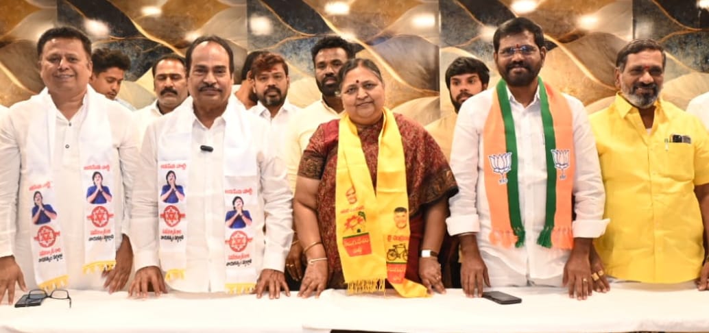 బడ్జెట్ పై “కూటమి” జిల్లా అధ్యక్షుల ప్రశంసలు