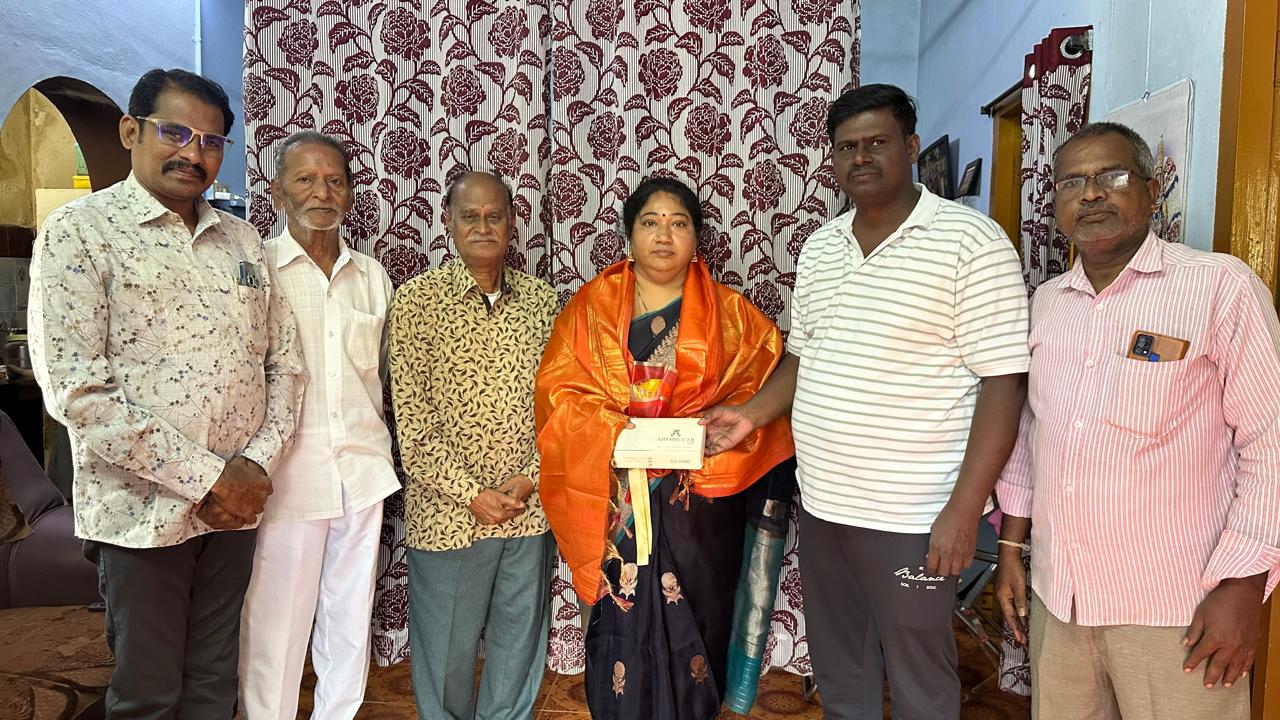 భాగవతుల జయలక్ష్మికి ఘన సత్కారం