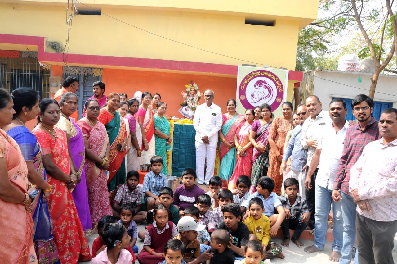 ఘనంగా జ్ఞాన సరస్వతి దేవి విగ్రహ ప్రతిష్ఠాపన