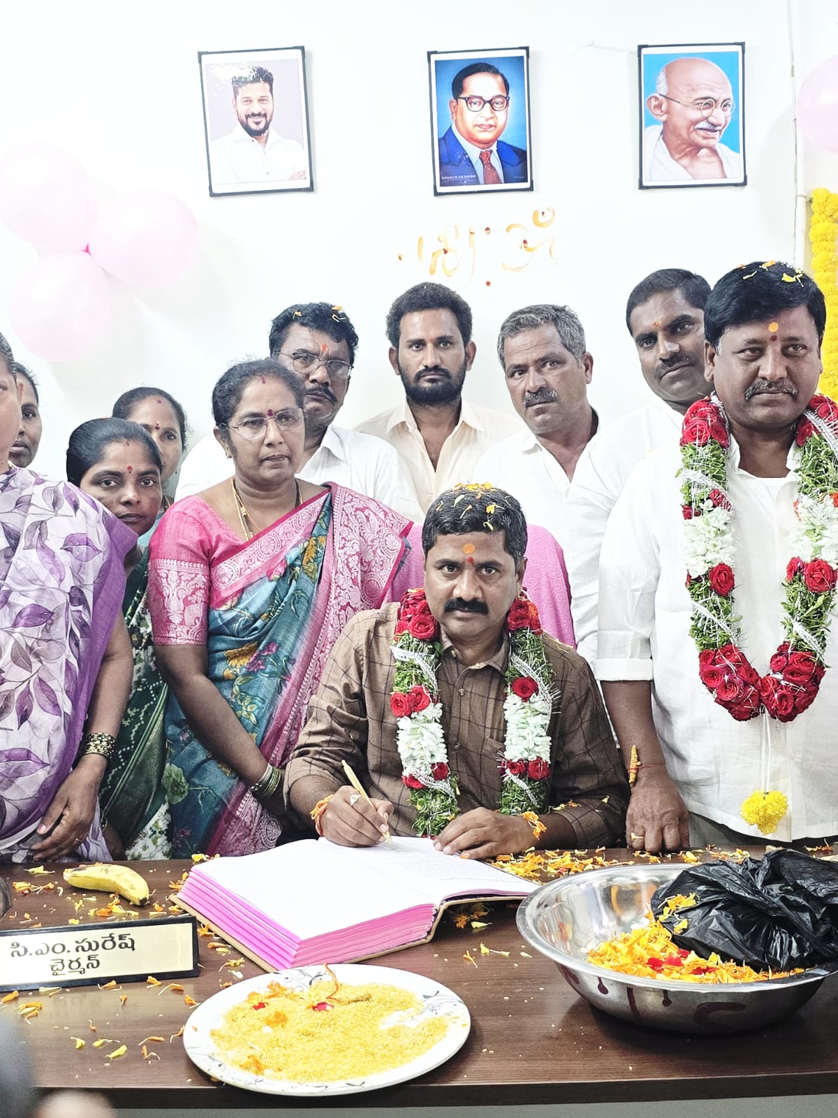 సీఎం సురేష్ చైర్మన్ గా పదవీ బాధ్యతలు స్వీకరణ