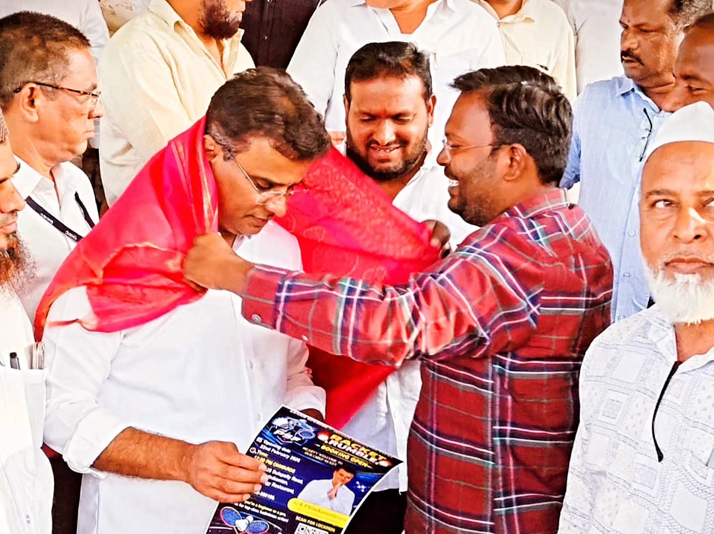 ఇండోర్ బ్యాట్మెంటన్ స్టేడియం ప్రారంభోత్స0
