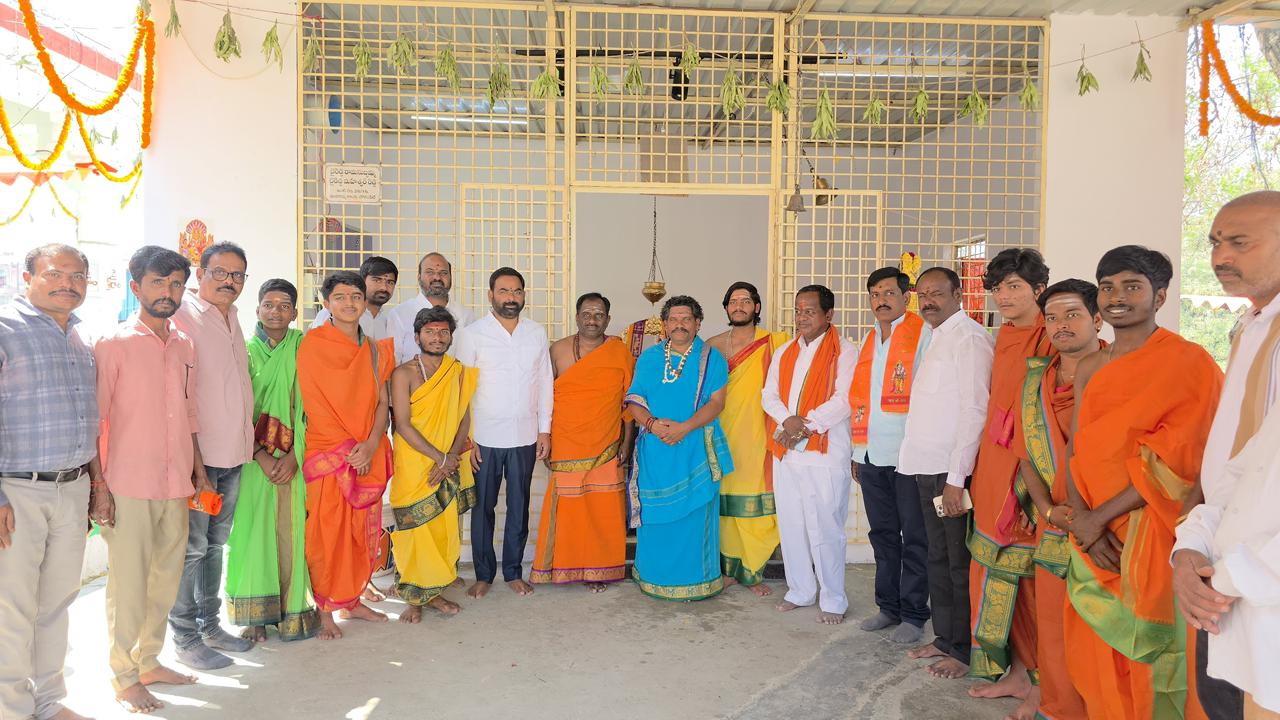 శ్రీ దాసాంజనేయ స్వామి వారి ఆలయ వార్షికోత్సవ కార్యక్రమం