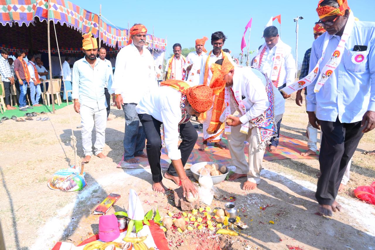 సద్గురు సంత్ సేవాలాల్ మహారాజ్ 287 వ జయంతి ఉత్సవం లో పాల్గొన్న ఎమ్మెల్యే నాగరాజు