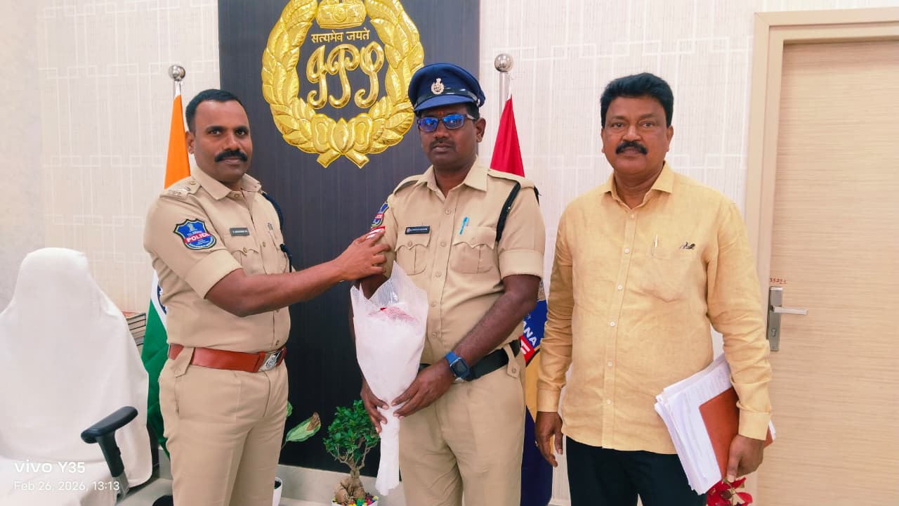 విద్యాసాగర్ హెడ్ కానిస్టేబుల్స్ గా ఉద్యోగోన్నతి