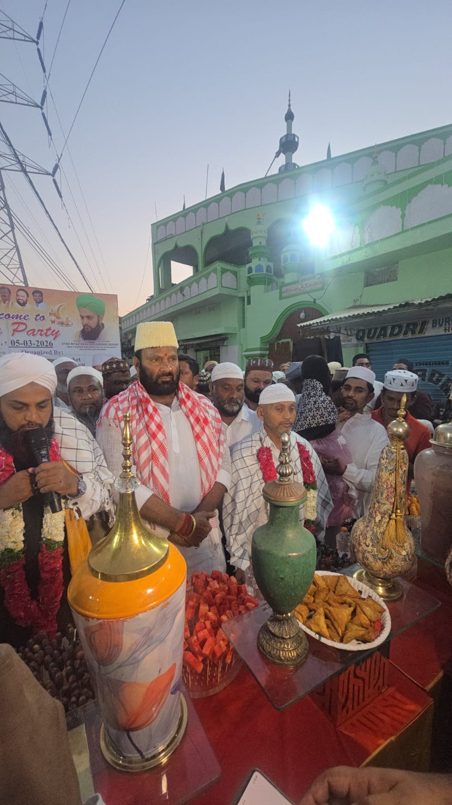 రంజాన్ సందర్భంగా రుడా మేస్త్రి నగర్ లో సలీం ఏర్పాటు