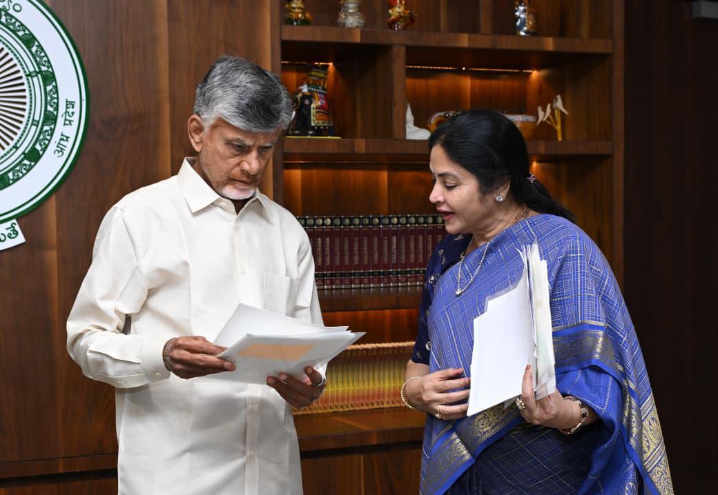 చంద్రన్న కలిసిన ప్రశాంతమ్మ