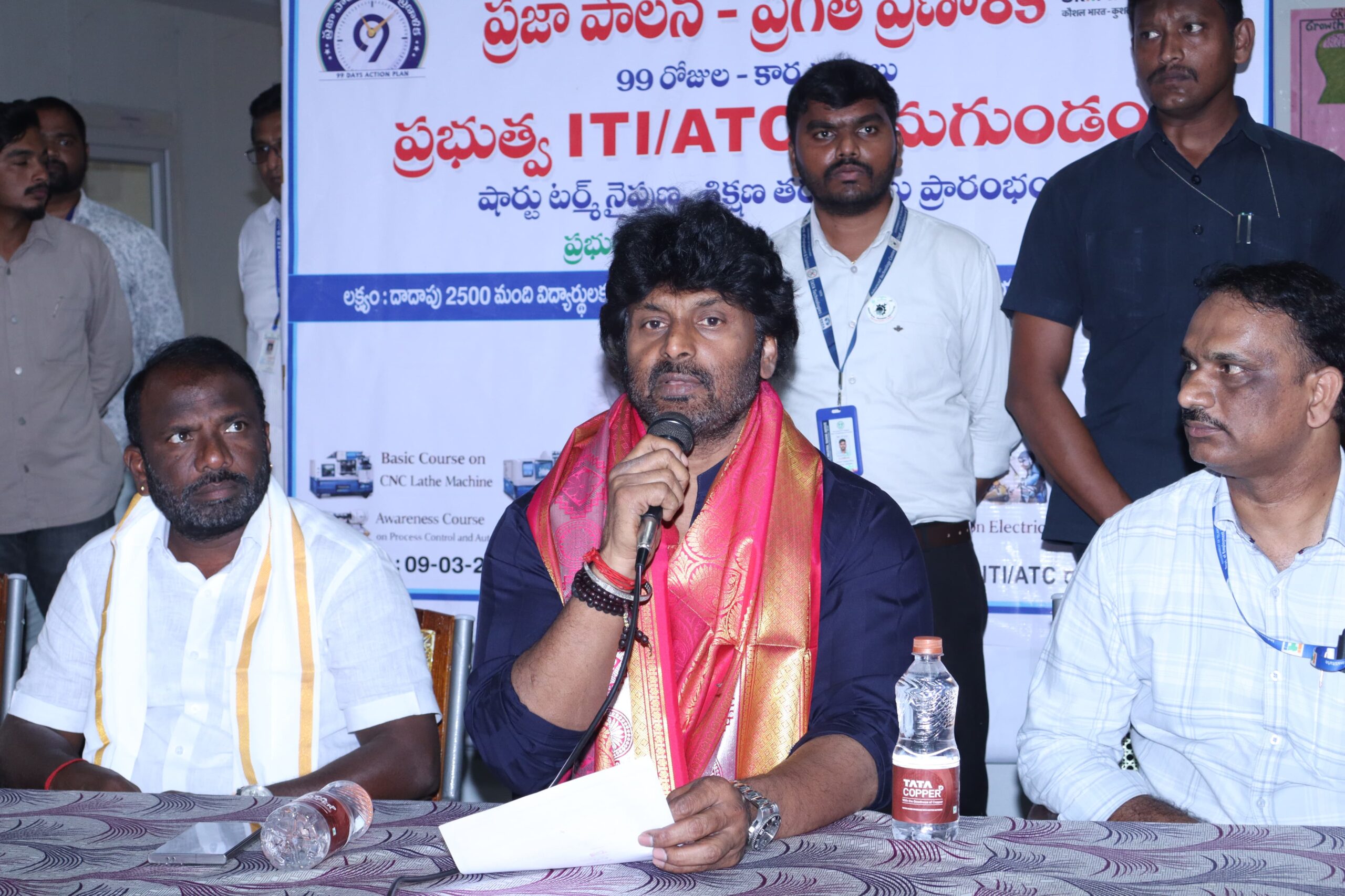 ఏ టి సి షార్ట్ టర్మ్ కోర్సుల ప్రారంభోత్సవ కార్యక్రమంలో పాల్గొన్న ఎమ్మెల్యే ఎం. ఎస్.రాజ్ ఠాగూర్