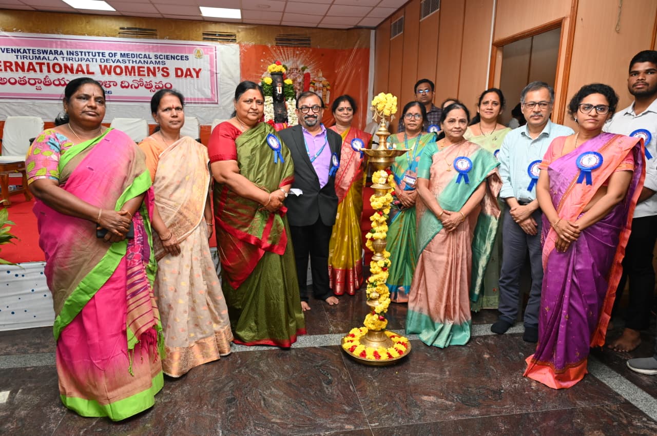 స్విమ్స్ లో ఘనంగా వరల్డ్ ఉమెన్స్ డే