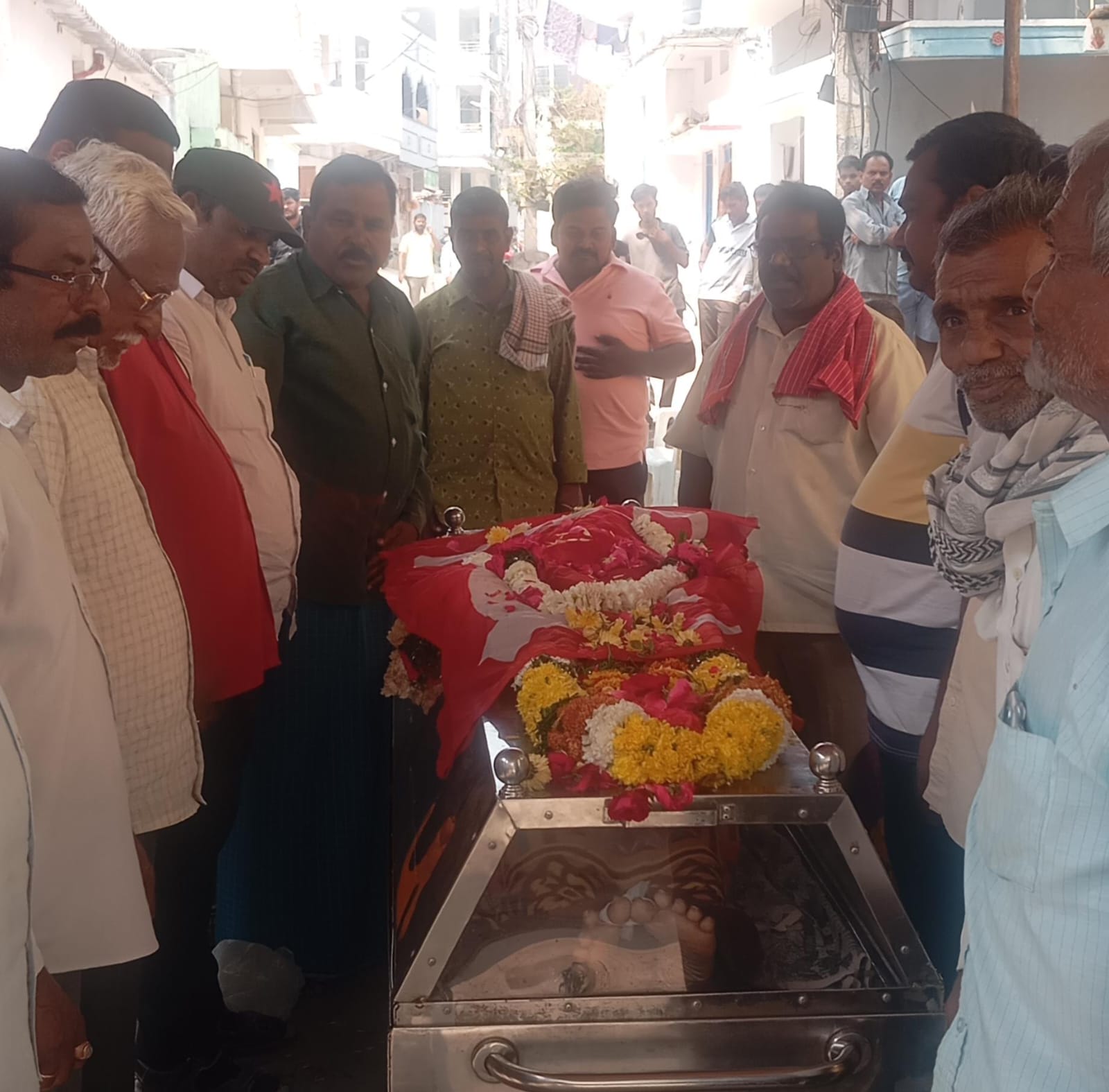 కామ్రేడ్ రామాంజనేయులు మరణం బాధాకరం.సిపిఐ జిల్లా కార్యదర్శి ఉమా మహేష్.