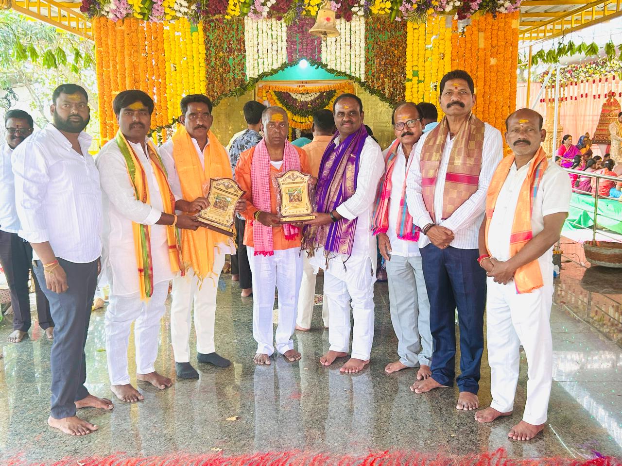 శ్రీశ్రీశ్రీ రేణుక ఎల్లమ్మ తల్లి 12వ వార్షిక మహోత్సవంలో పాల్గొన్న నర్సారెడ్డి భూపతి రెడ్డి