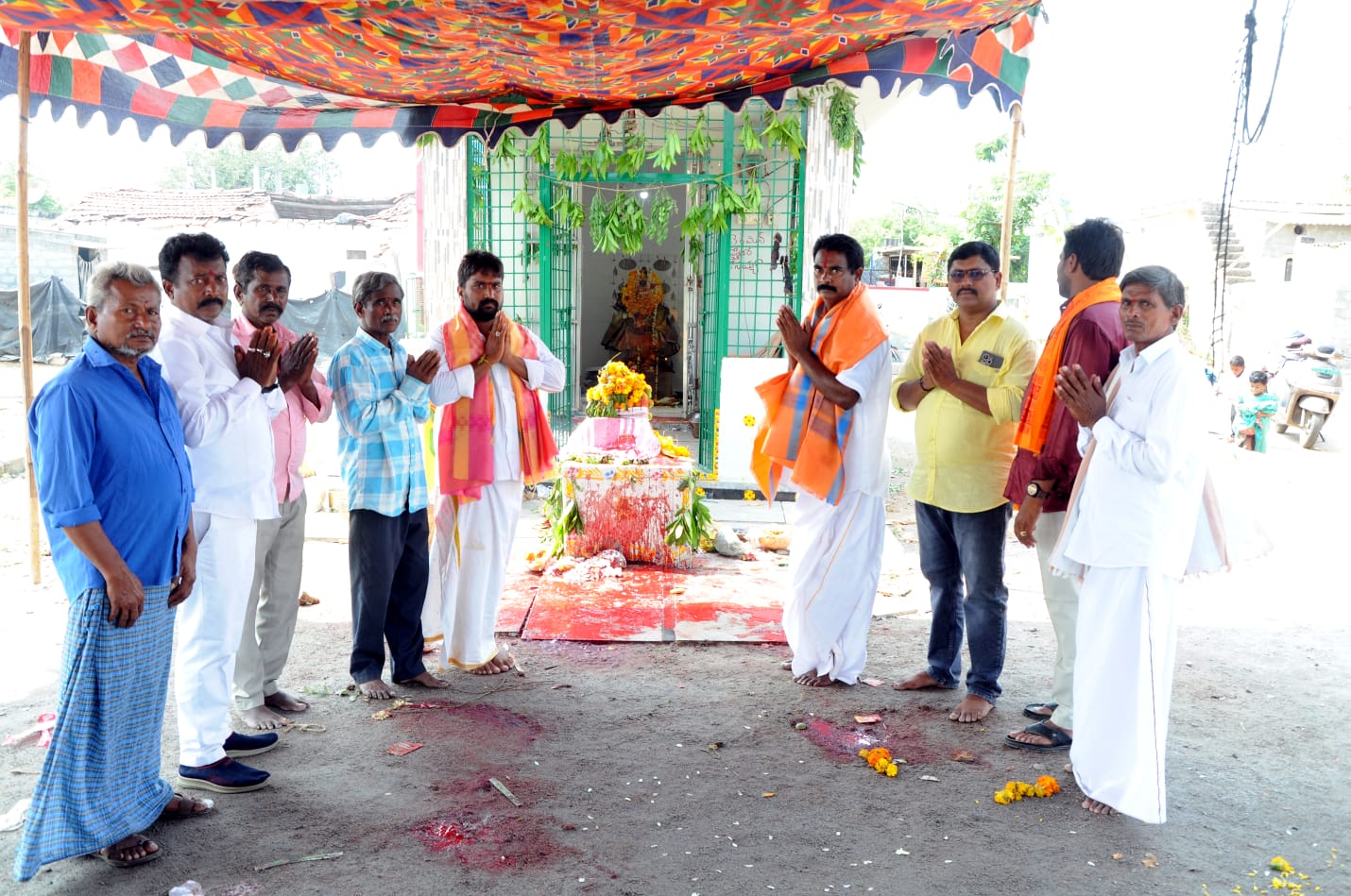 ఘనంగా ఎరుకల నాంచారమ్మ తల్లి ఆలయం 6 వ వార్షికోత్సవం