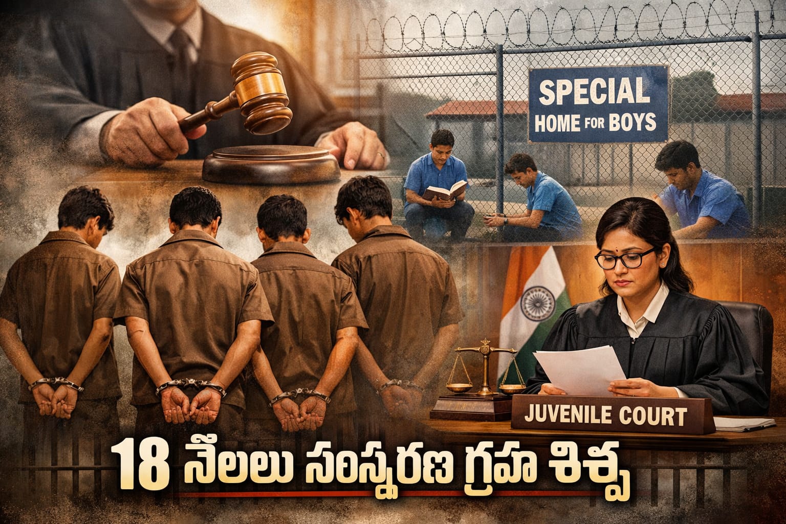హత్యాయత్నం కేసులో బాల నిందితులకు తీర్పు