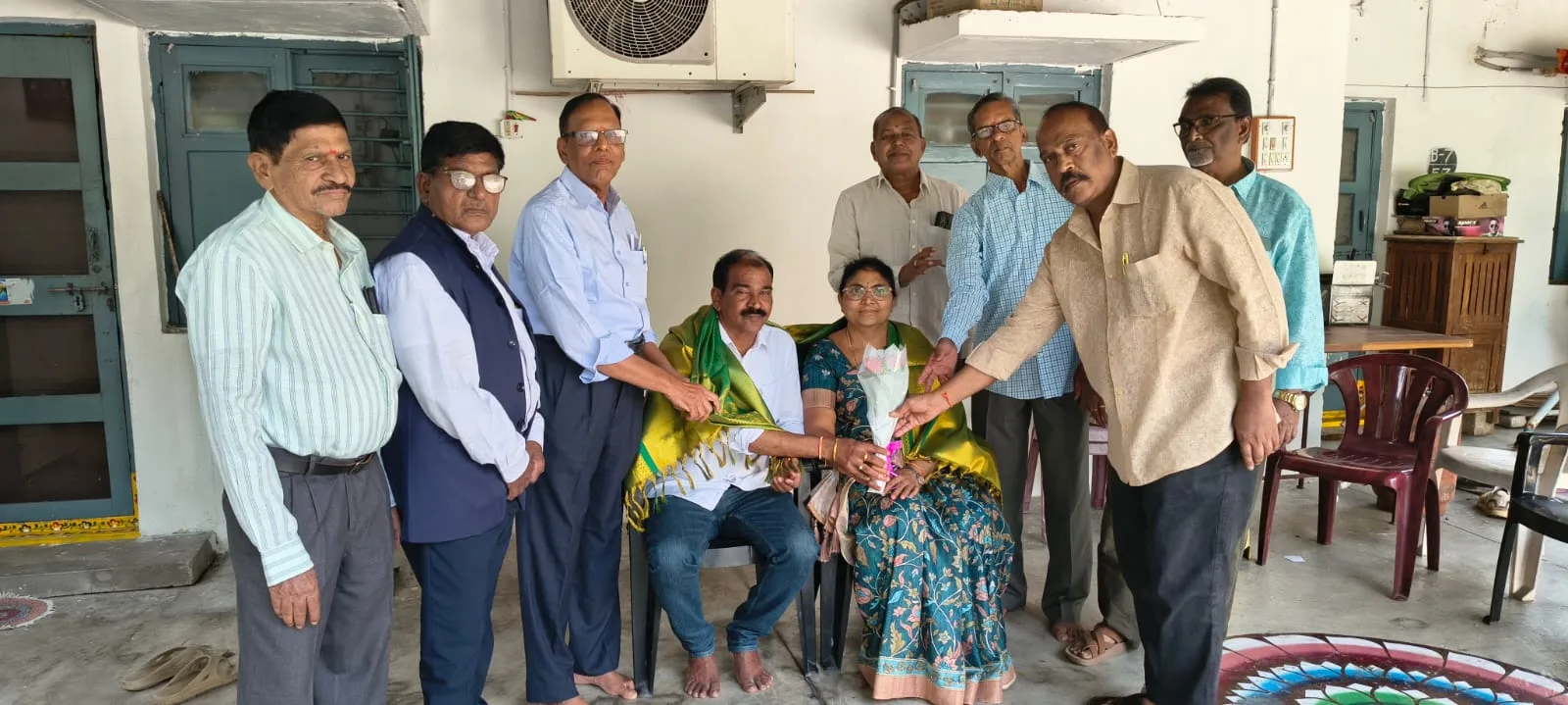 ఎన్టీపీసీ ప్రాంత కార్పొరేటర్లకు, ఎన్టీపీసీ విశ్రాంత ఉద్యోగుల సంక్షేమ సంఘం అభినందన సన్మానం.