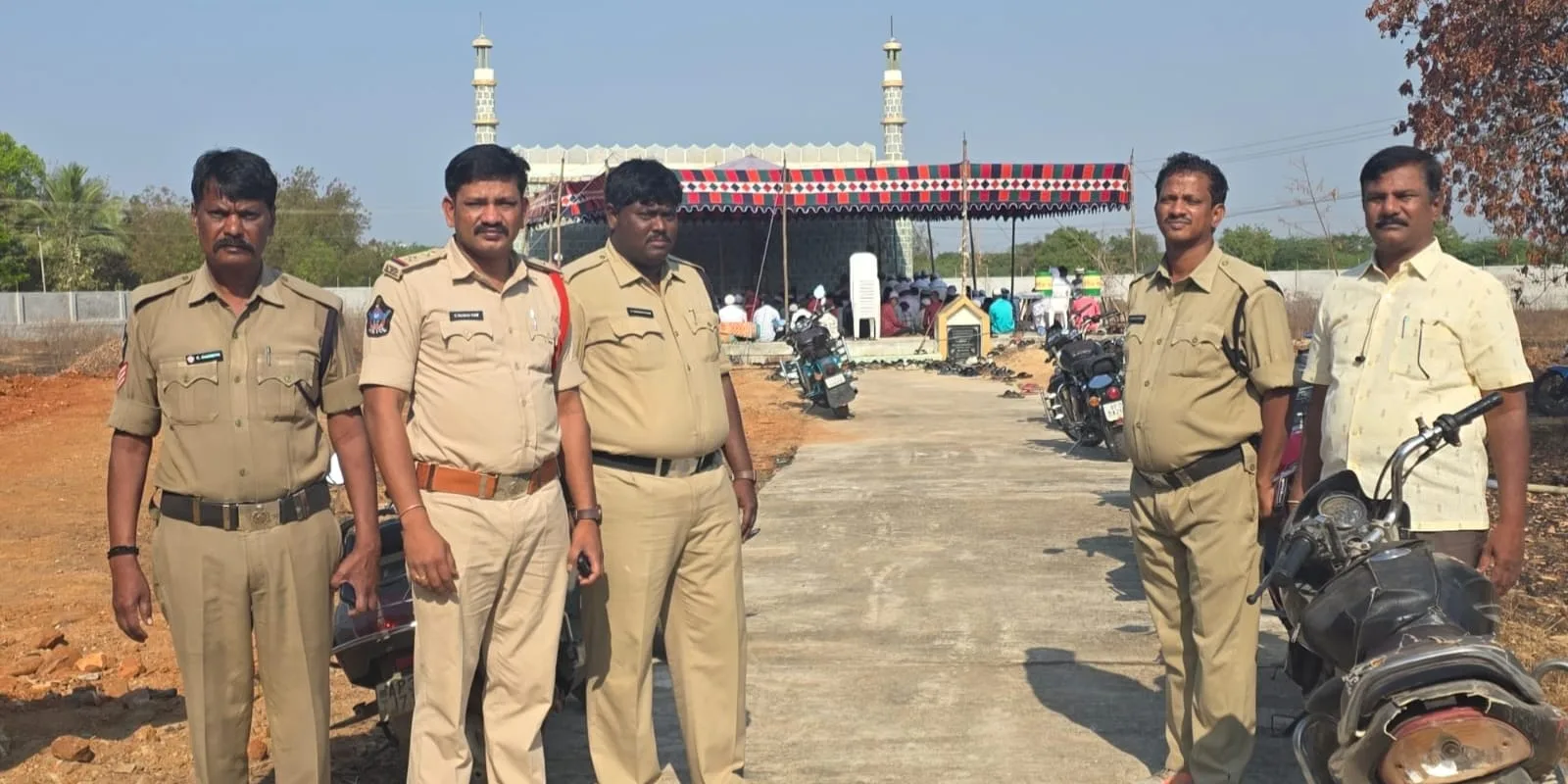 రంజాన్ ప్రార్థనలకు పటిష్ట బందోబస్తు