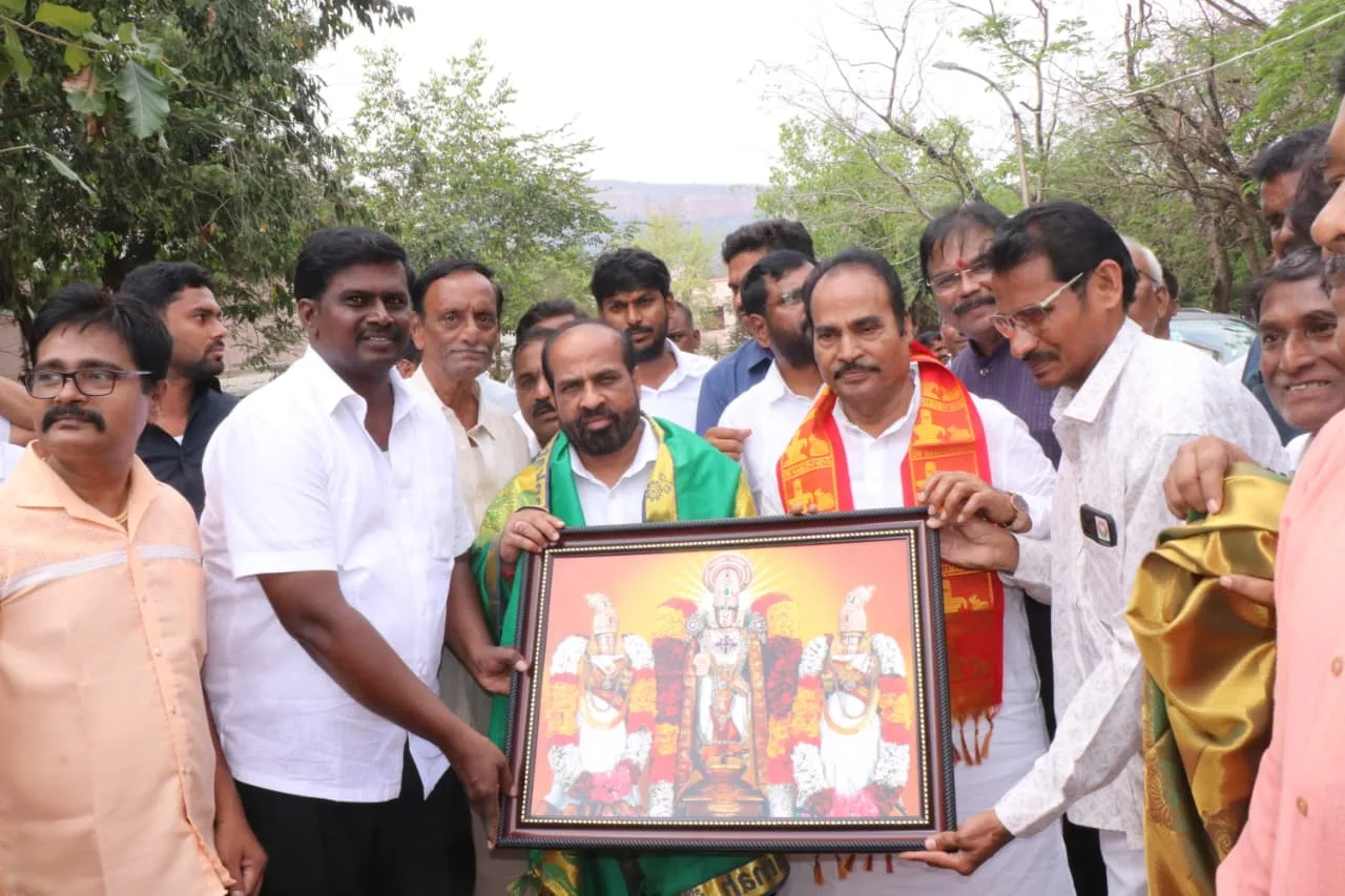 రాష్ట్ర ఆరోగ్య శాఖా మంత్రికి స్వాగతం