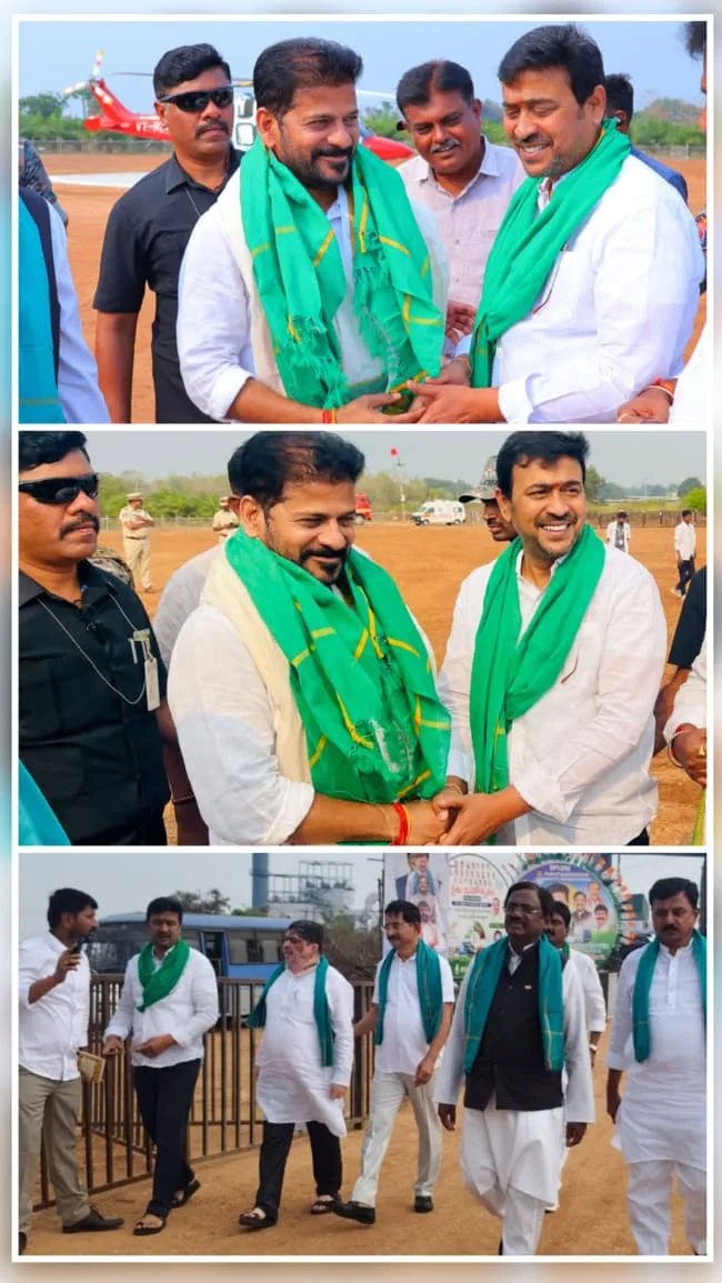 ఘన స్వాగతం పలికిన.. బొమ్మ శ్రీరామ్ చక్రవర్తి
