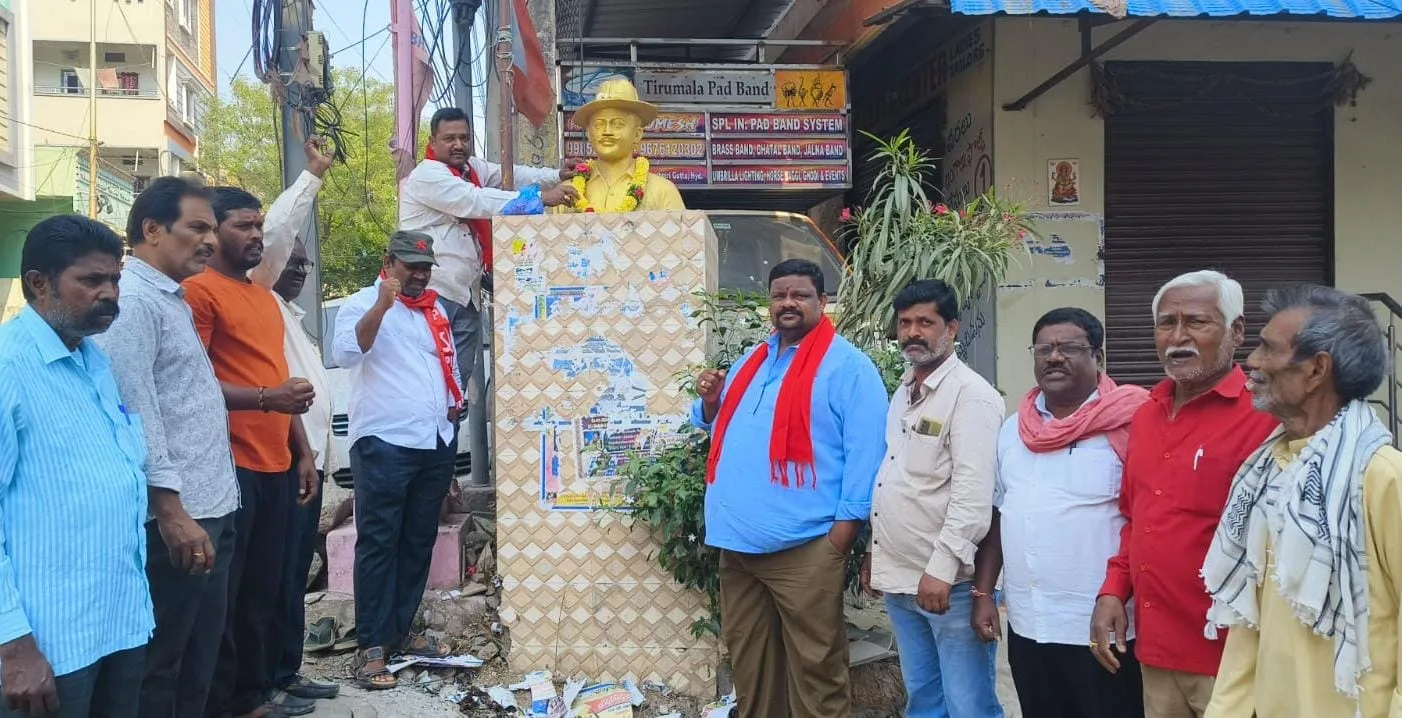 ఆన్యాయాన్ని ఎదిరించడమే భగత్ సింగ్ కు ఇచ్చే నివాళి.